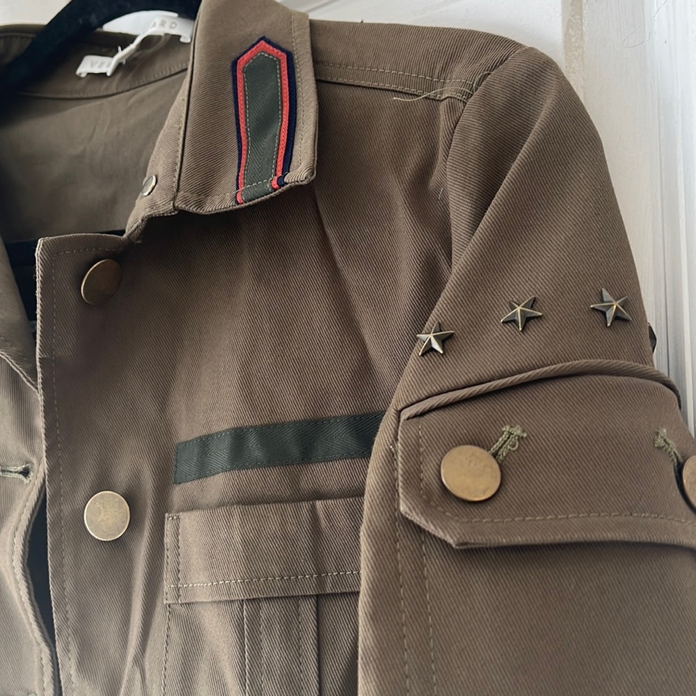 Veronica Beard detailed military jacket